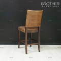 Новый дизайн мебель антикварная бархатная кожа бар стул